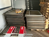 Partij stalen loopbruggen voor sleuven – 20 stuks – 1500 × 1000 mm - afbeelding 7 van  8