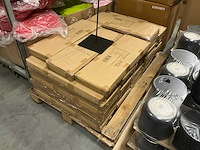 Partij standard rectangle metal with pin h60cm black (408x) - afbeelding 2 van  4