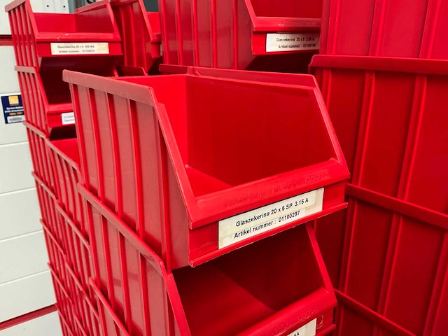 Partij stapelbakken nr.3 14,8x24xh13cm (390x) - afbeelding 3 van  3