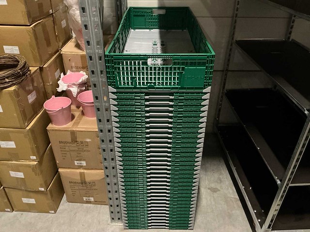 Partij stapelkratten 123x53x21cm (33x) - afbeelding 2 van  5