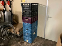 Partij stapelkratten, 7 stuks - afbeelding 1 van  1