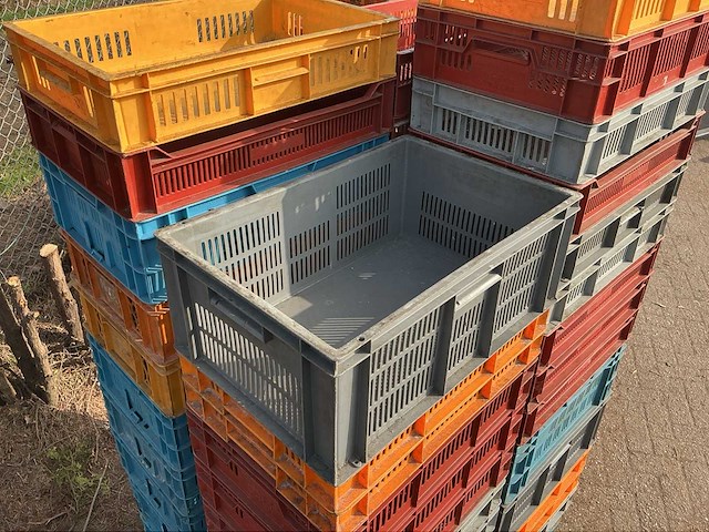 Partij stapelkratten | circa 90 stuks - afbeelding 8 van  9