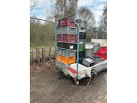 Partij stapelkratten in kar | ca. 25 kratten - afbeelding 5 van  7