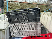 Partij stapelkratten in kar | ca. 25 kratten - afbeelding 7 van  7