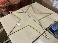Partij star metal d75cm gold (48x) - afbeelding 1 van  4