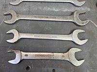 Partij steek- en ringsleutel (14x) - afbeelding 2 van  13