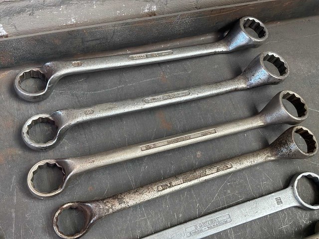 Partij steek- en ringsleutel (14x) - afbeelding 4 van  13