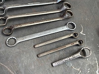 Partij steek- en ringsleutel (14x) - afbeelding 5 van  13