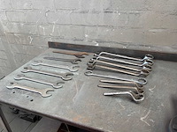 Partij steek- en ringsleutel (14x) - afbeelding 6 van  13