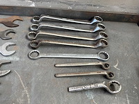 Partij steek- en ringsleutel (14x) - afbeelding 10 van  13