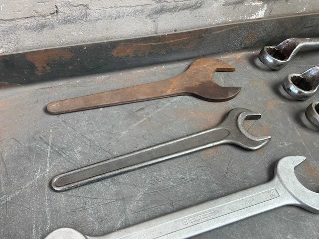 Partij steek- en ringsleutel (14x) - afbeelding 11 van  13