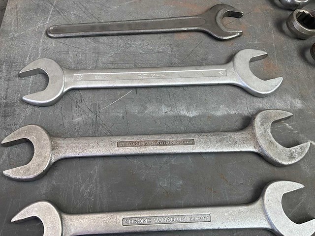 Partij steek- en ringsleutel (14x) - afbeelding 13 van  13