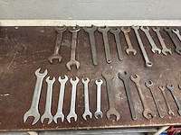 Partij steek- en ringsleutel (28x) - afbeelding 1 van  5