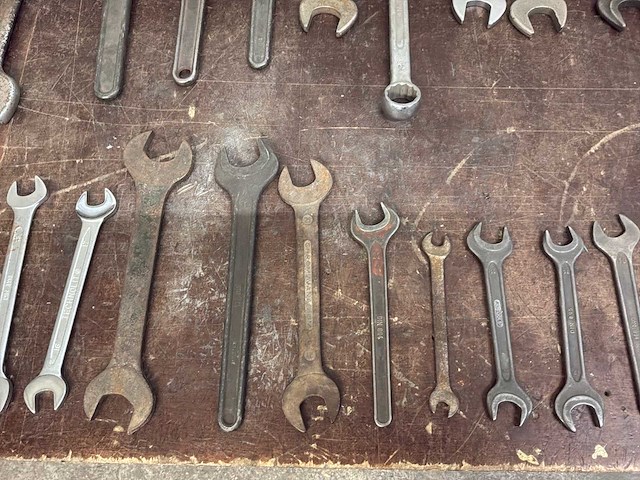 Partij steek- en ringsleutel (28x) - afbeelding 5 van  5