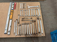 Partij steek- en ringsleutel (31x) - afbeelding 4 van  10