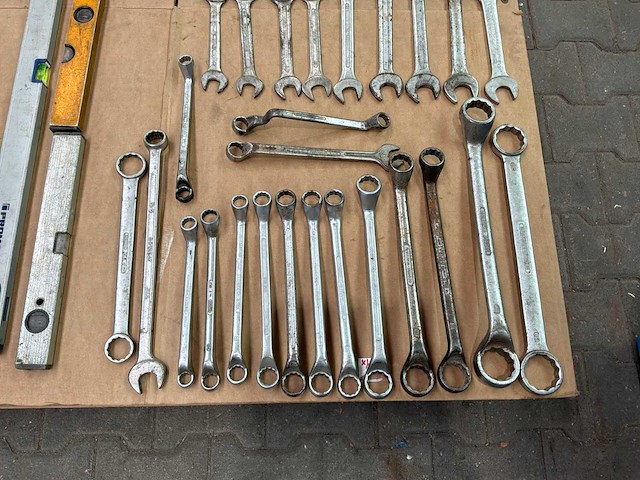 Partij steek- en ringsleutel (31x) - afbeelding 5 van  10