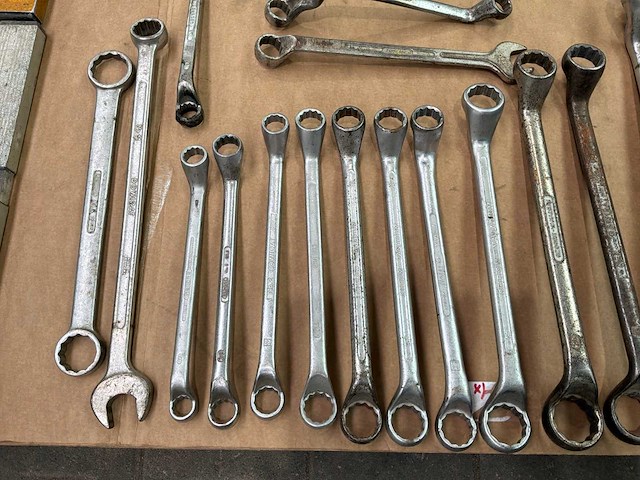 Partij steek- en ringsleutel (31x) - afbeelding 7 van  10