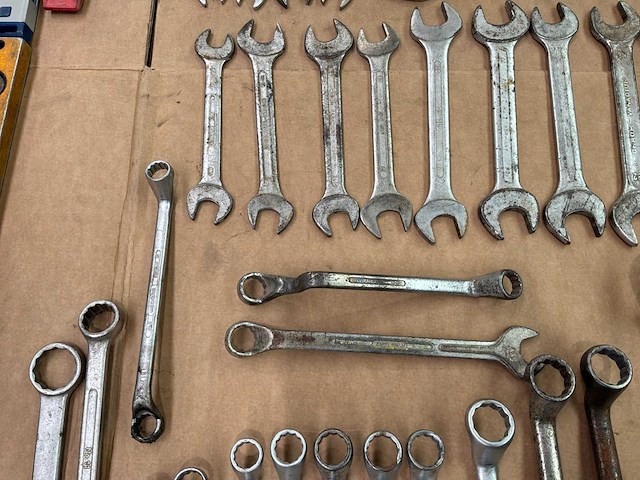 Partij steek- en ringsleutel (31x) - afbeelding 8 van  10