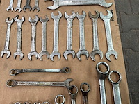 Partij steek- en ringsleutel (31x) - afbeelding 9 van  10