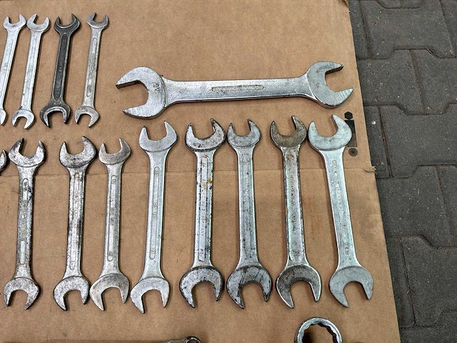 Partij steek- en ringsleutel (31x) - afbeelding 10 van  10