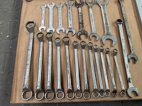 Partij steek- en ringsleutel (33x) - afbeelding 3 van  9