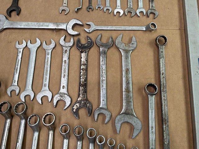 Partij steek- en ringsleutel (33x) - afbeelding 5 van  9