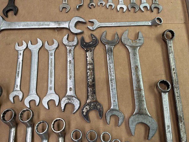 Partij steek- en ringsleutel (33x) - afbeelding 6 van  9