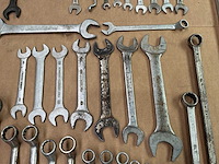 Partij steek- en ringsleutel (33x) - afbeelding 6 van  9