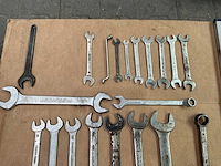 Partij steek- en ringsleutel (33x) - afbeelding 7 van  9