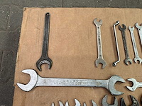 Partij steek- en ringsleutel (33x) - afbeelding 8 van  9