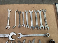 Partij steek- en ringsleutel (33x) - afbeelding 9 van  9