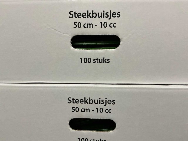 Partij steekbuisjes 50cm-10cc (1100x) - afbeelding 4 van  4
