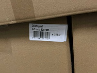 Partij steeketiketten 35cm geel (7500x) - afbeelding 5 van  5