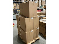 Partij steeketiketten 35cm geel/zwart (3750x) - afbeelding 2 van  4