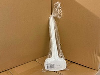 Partij steeketiketten 35cm wit (11250x)