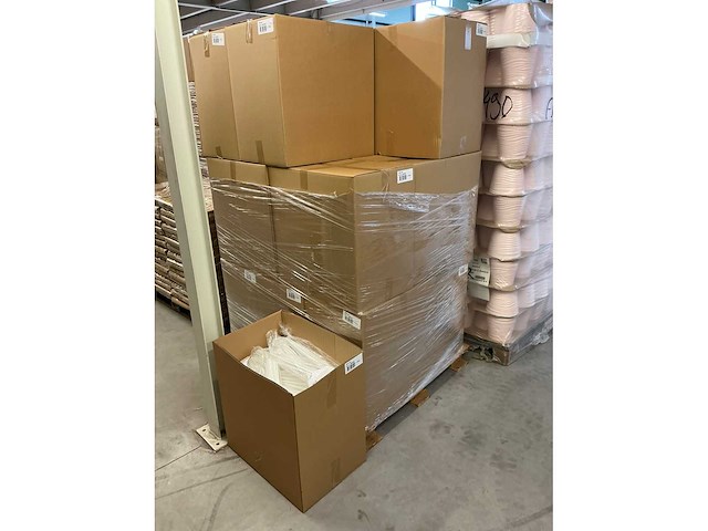 Partij steeketiketten 35cm wit (11250x) - afbeelding 3 van  4