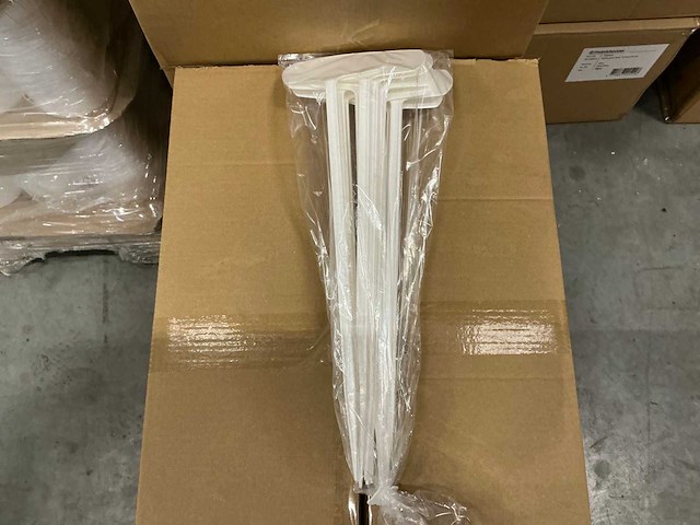 Partij steeketiketten 35cm wit (4500x) - afbeelding 3 van  6