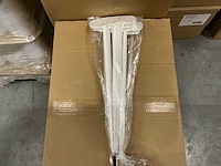 Partij steeketiketten 35cm wit (4500x) - afbeelding 3 van  6