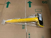 Partij steeketiketten geel/zwart 45cm (2290x) - afbeelding 1 van  6