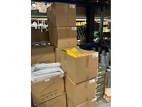 Partij steeketiketten geel/zwart 45cm (2290x) - afbeelding 5 van  6