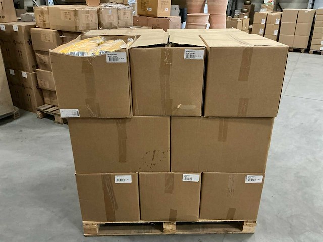 Partij steeketiketten geel/zwart 45cm (4500x) - afbeelding 5 van  6