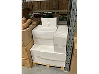 Partij steekschuim natte harten 17,3x13,9x7cm (336x) - afbeelding 3 van  4