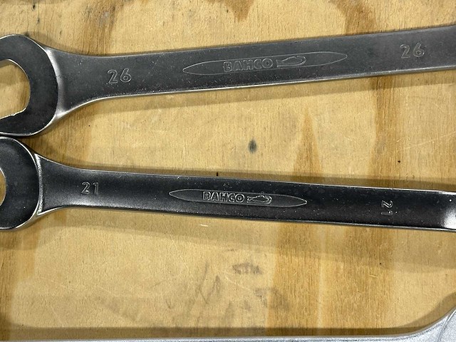 Partij steeksleutels/ringsleutels/combinatiesleutels (14x) - afbeelding 2 van  13