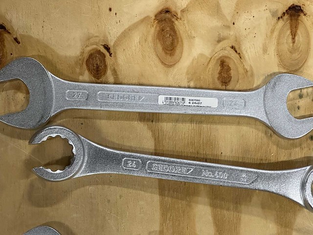 Partij steeksleutels/ringsleutels/combinatiesleutels (14x) - afbeelding 3 van  13