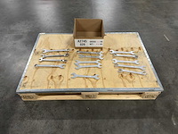 Partij steeksleutels/ringsleutels/combinatiesleutels (14x) - afbeelding 1 van  13