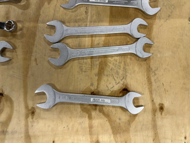 Partij steeksleutels/ringsleutels/combinatiesleutels (14x) - afbeelding 6 van  13