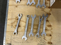 Partij steeksleutels/ringsleutels/combinatiesleutels (14x) - afbeelding 10 van  13