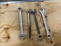 Partij steeksleutels/ringsleutels/combinatiesleutels (14x) - afbeelding 13 van  13