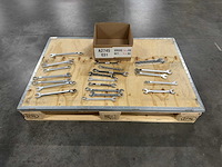 Partij steeksleutels/ringsleutels/combinatiesleutels (20x) - afbeelding 1 van  9