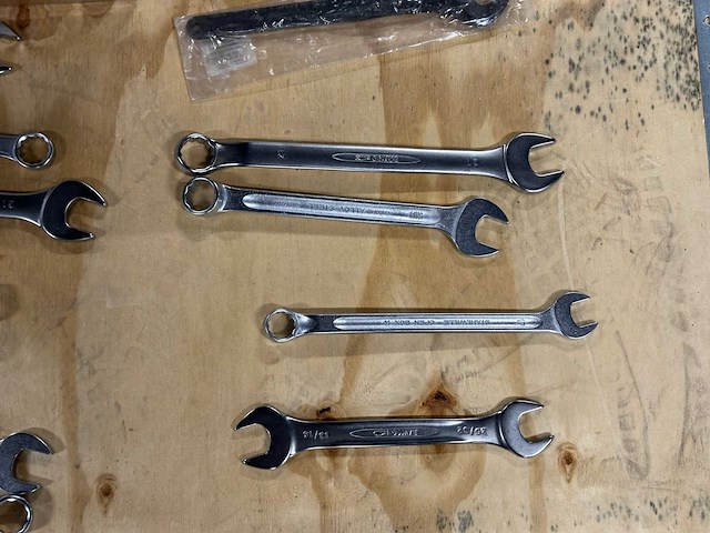 Partij steeksleutels/ringsleutels/combinatiesleutels (20x) - afbeelding 6 van  9